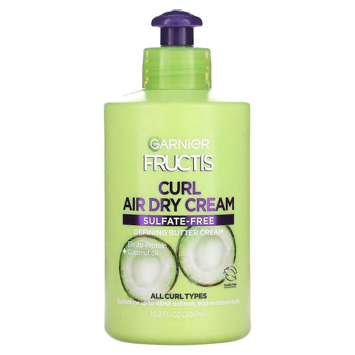 Garnier, Fructis, Curl Air Dry Cream, 10.2 fl oz (300 ml)