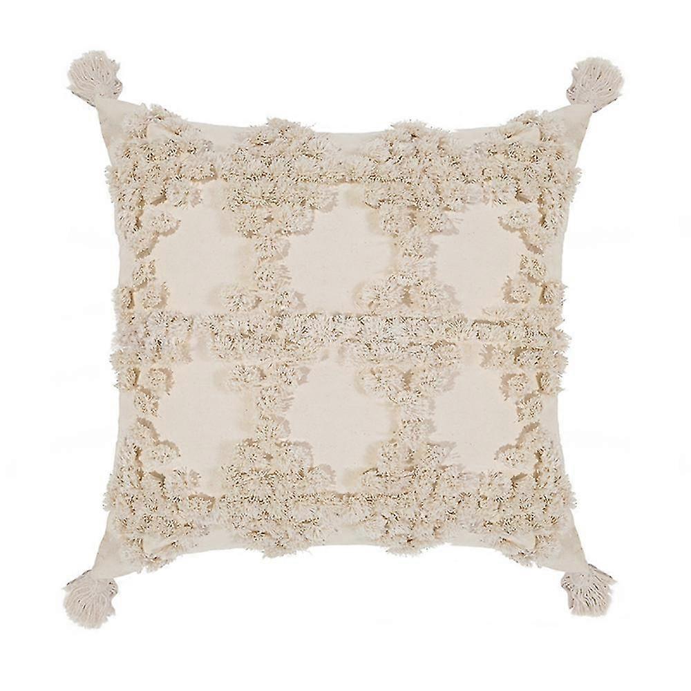 Boho Moroccan Throw Pillow Covers with Tufted Sofa Bed Cushion Cases -45X45cm