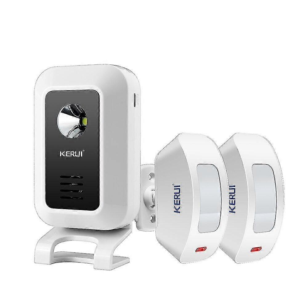 M7 welcome motion sensor security alarm 32 songs doorbell chime wireless smart home led night light door window store shop