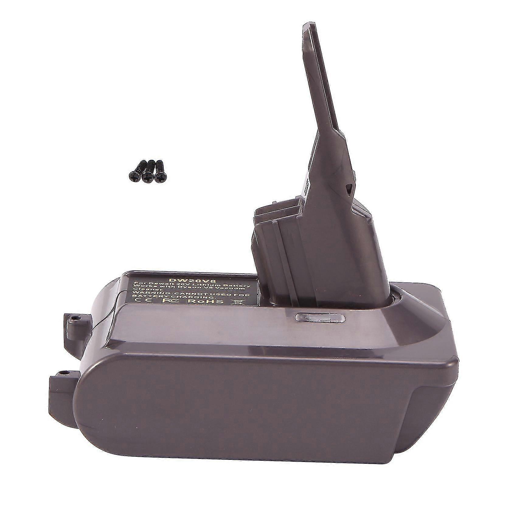 V8 Battery Adapter Dw20v8 For Dewalt 20v Lithium Battery