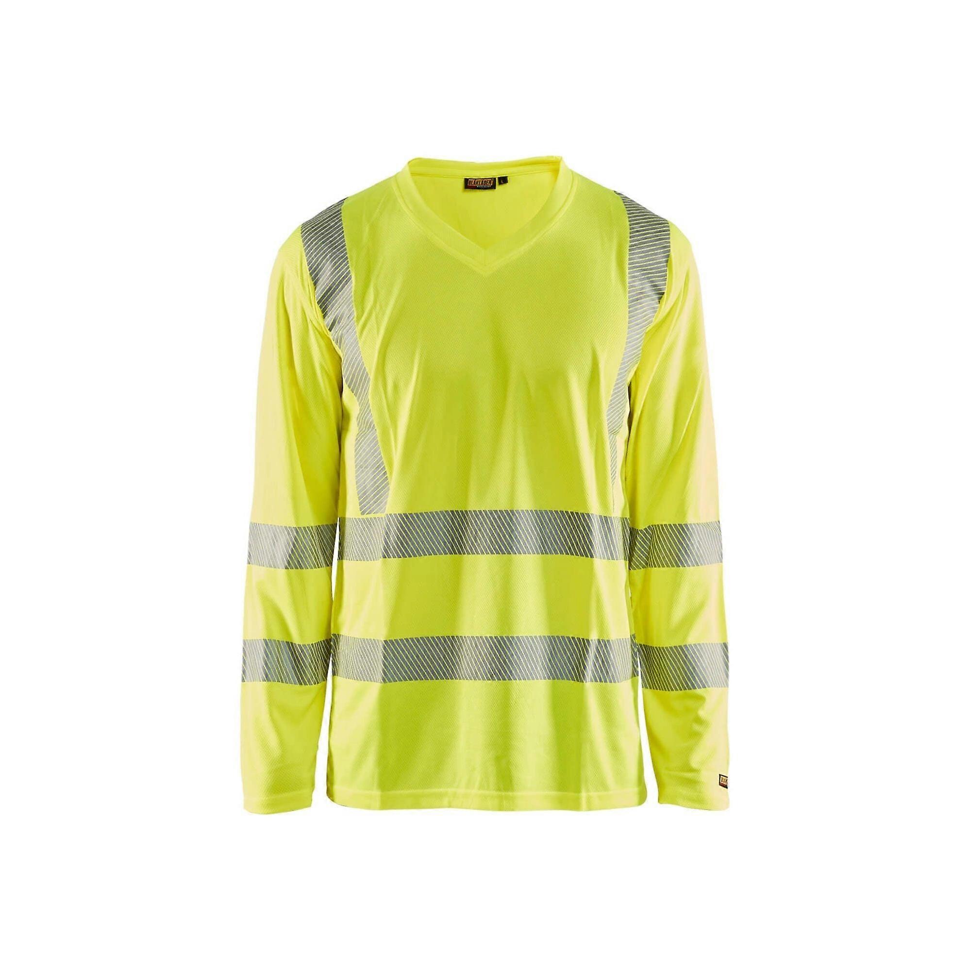 Blaklader 3385 Hi-vis Long-sleeve T-shirt - Mens (33851013)