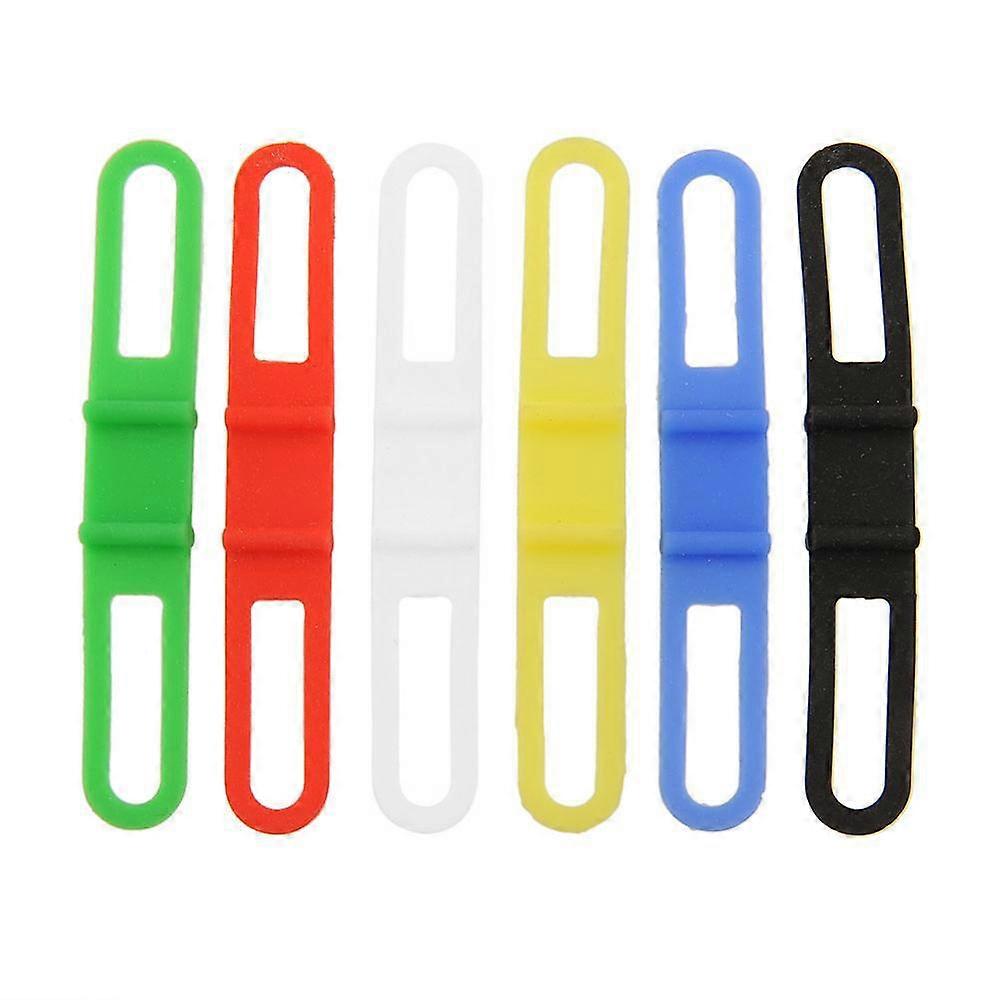 New Cycling Light Holder Bicycle Handlebar Silicone Strap Band Phone Fixing Elastic Tie Rope Bicicleta Torch Flashlight Bandages