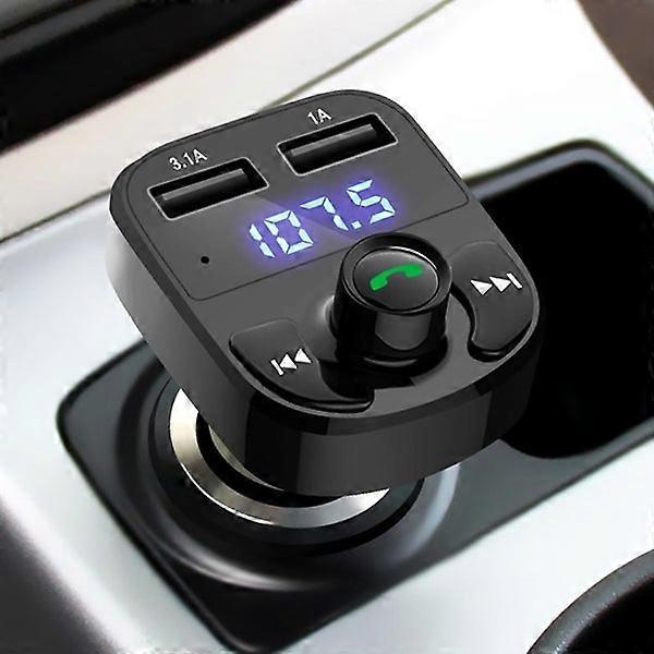 Wireless Bluetooth Car Kit FM Transmitter MP3 Player with Dual USB