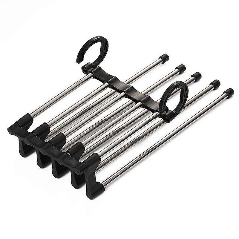 Trouser Hangers Space-Saving Stainless Steel Trouser Hangers