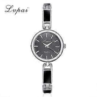 Fashion Dames Dames Unisex Roestvrij Staal Strass Quartz Polshorloge C