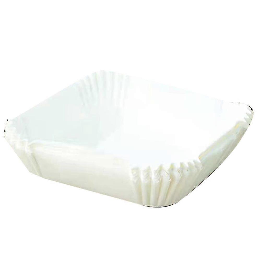 50pcs Air Fryer Parchment Paper Liners Non-stick Disposable Liners, Unperforated Square Parchment P