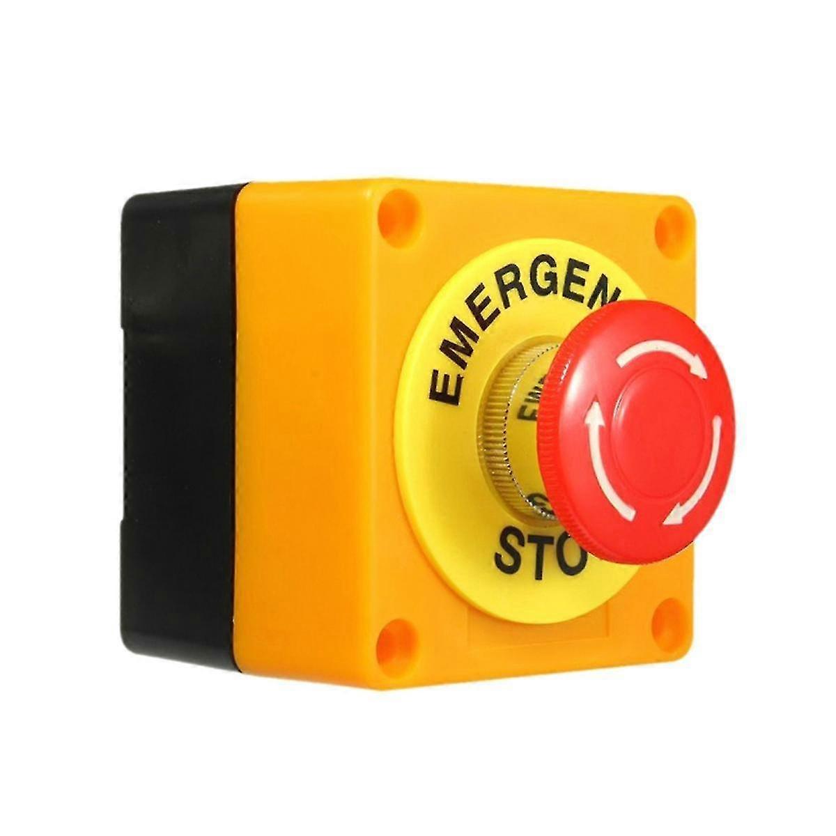 2pcs Lay37-11zs Elevator Freight Elevator Emergency Stop Button Switch Box Emergency Stop Stop