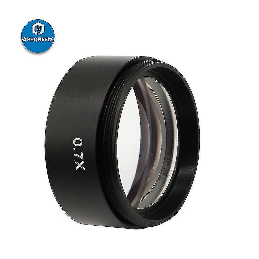 0.5x 0.7x 1.0x 2.0x Auxiliary Objects Lens Microscope Camera Lens For Trinocular Stereo Zoom Microscope Accessories Barlow Lens