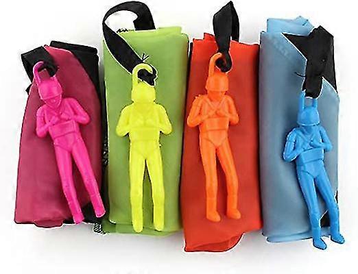 4 Pack Hand Throwing Parachute