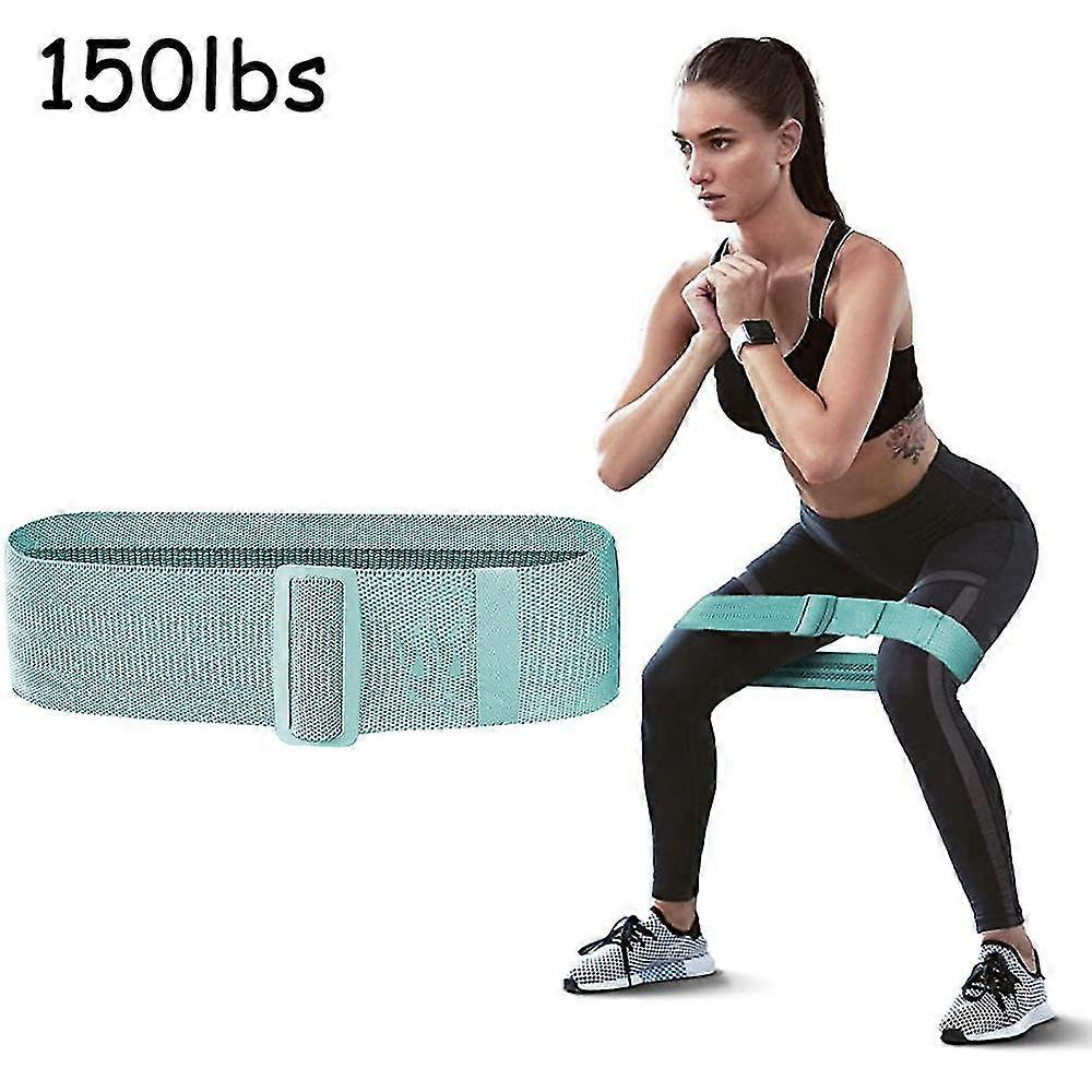 Resistance Bands Set For Legs And Butt Adjustable Workout Bands Exercise Bands, Non Roll Up Non-slip Fabric Booty Bands, High Elastic Squat Bands