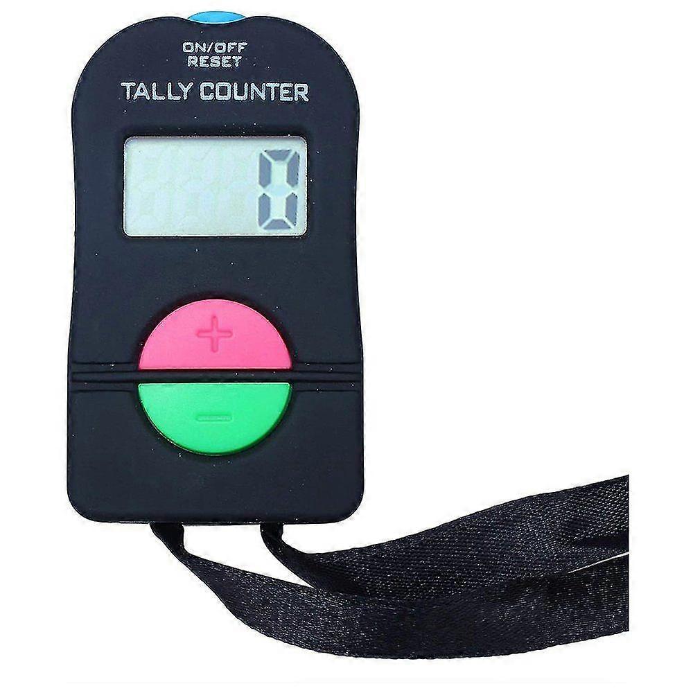 Digital Hand Tally Counter Electronic Manual Clicker Add/subtract Golf Model