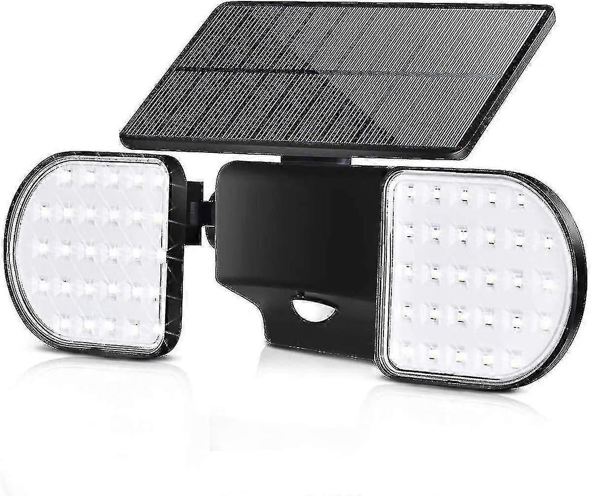 Outdoor Solar Lights, 56 Led Solar Lights Outdoor Motion Sensor Security Lights Solar Powered Wall Lights Spotlights Waterproof 360 Degree Adjustable