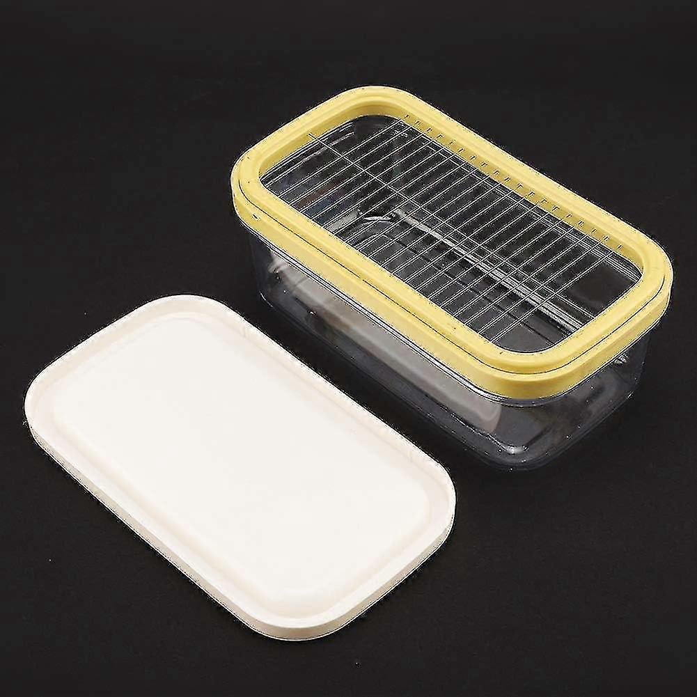 Butter Box, Plastic Butter Holder With Lid And Slicer, Butter Box, Cheese Box For Refrigerating