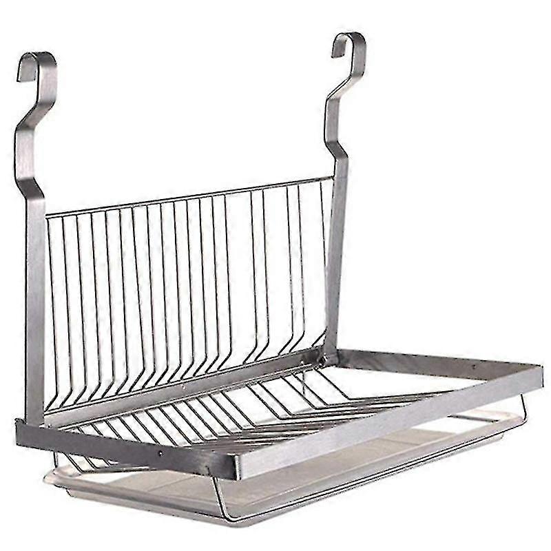 Dish Rack Foldable Dish Drying Rack With Drip Tray For Hanging Dish Drainer Plate Storage Rack Dish