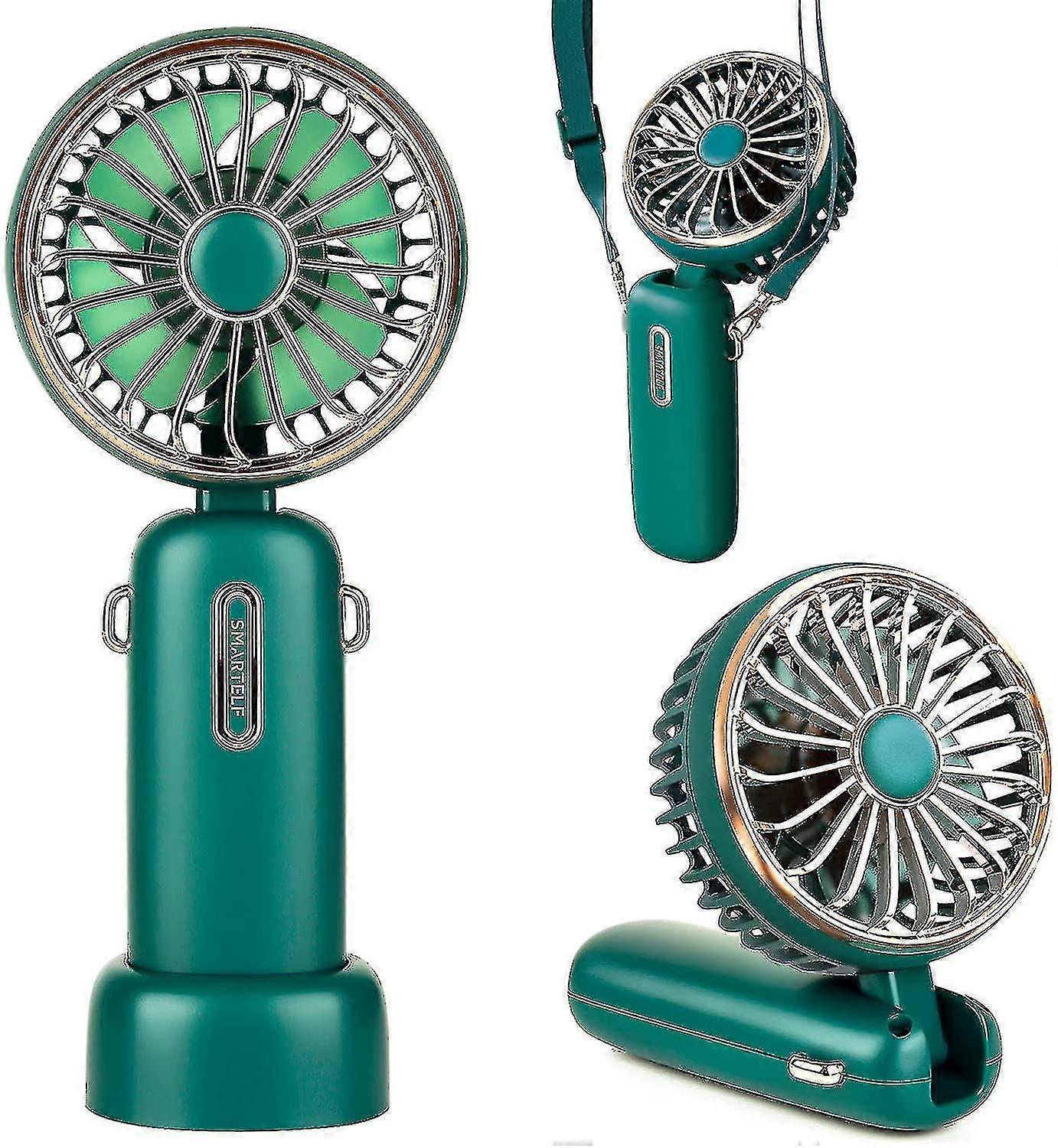 Ventilatore portatile, 4800mah operato Mini portatile Personal Ing Fan Usb Recharable, 6-20 Ho