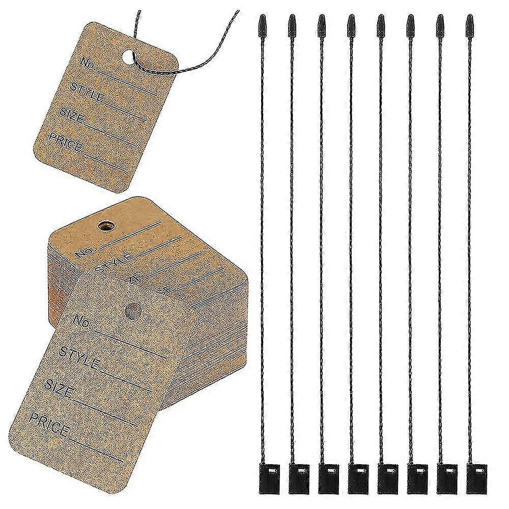 1000 Pieces Price Tags And Hang Tag String, For Clothing Marking