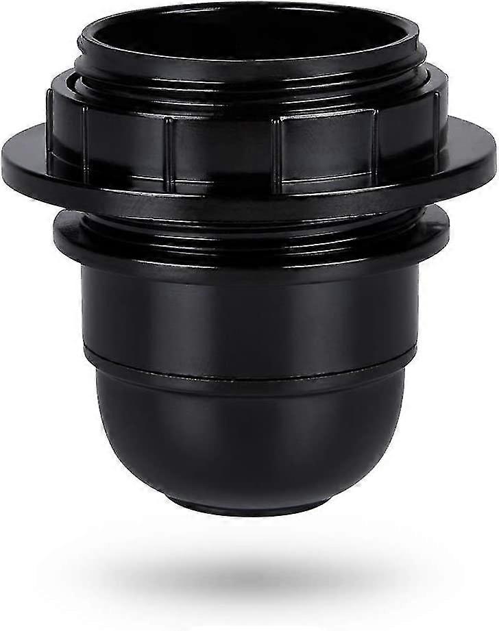 Black E27 Screw Socket - E27 Lamp Socket Plastic Ring - E27 Bulb Socket - E27 Bulb Socket Holder-e27 Bulb Socket