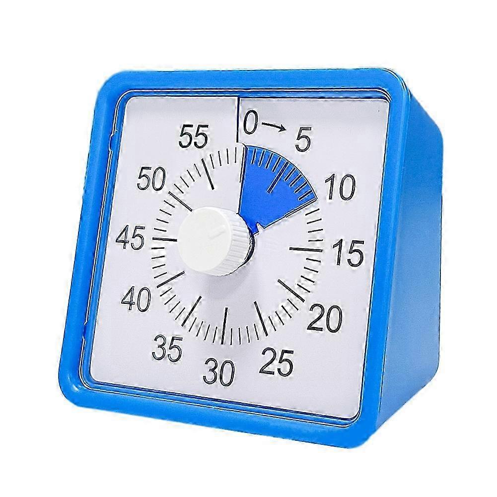 60 Minute Visual Timepiece For Kids, Visual Countdown Timepiece For Kitchen Pomodoro Timepiece With Silent Operation