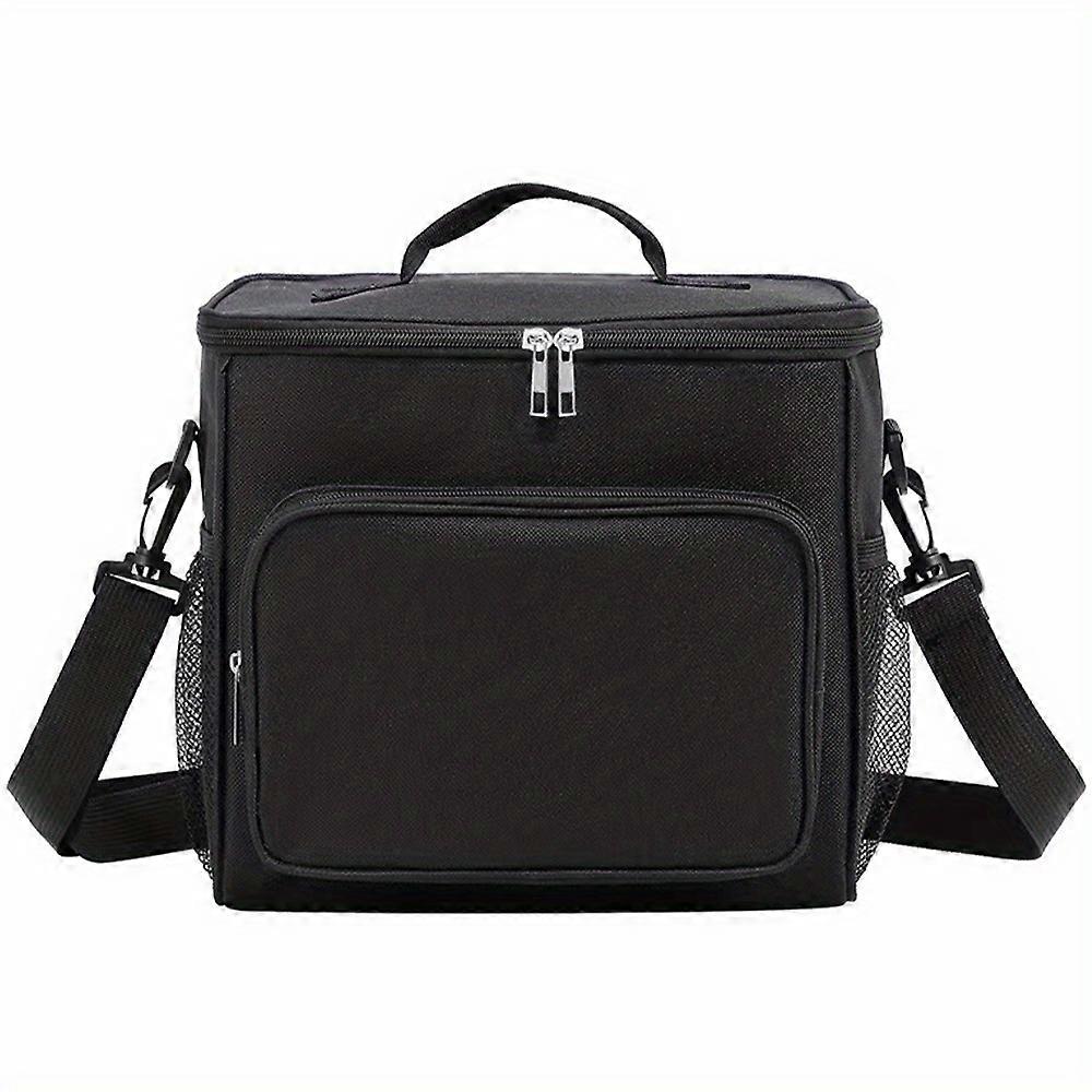 2-Compartment Insulated Lunch Tote - Leakproof & Reusable for Men & Women - Stylish, Portable, & Washable - Perfect for School, Classroom, & Kitchen