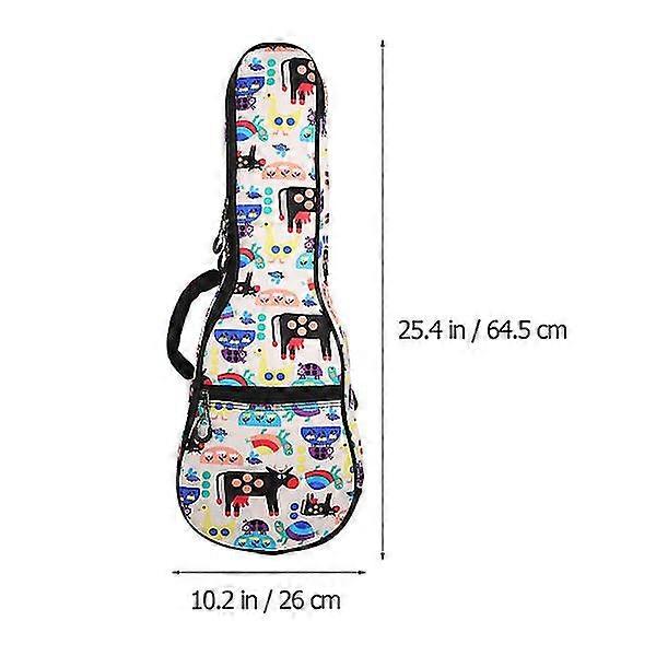 Convenient Ukulele Bag Ukulele Storage Carrying Bag Ukulele Shoulder Backpack