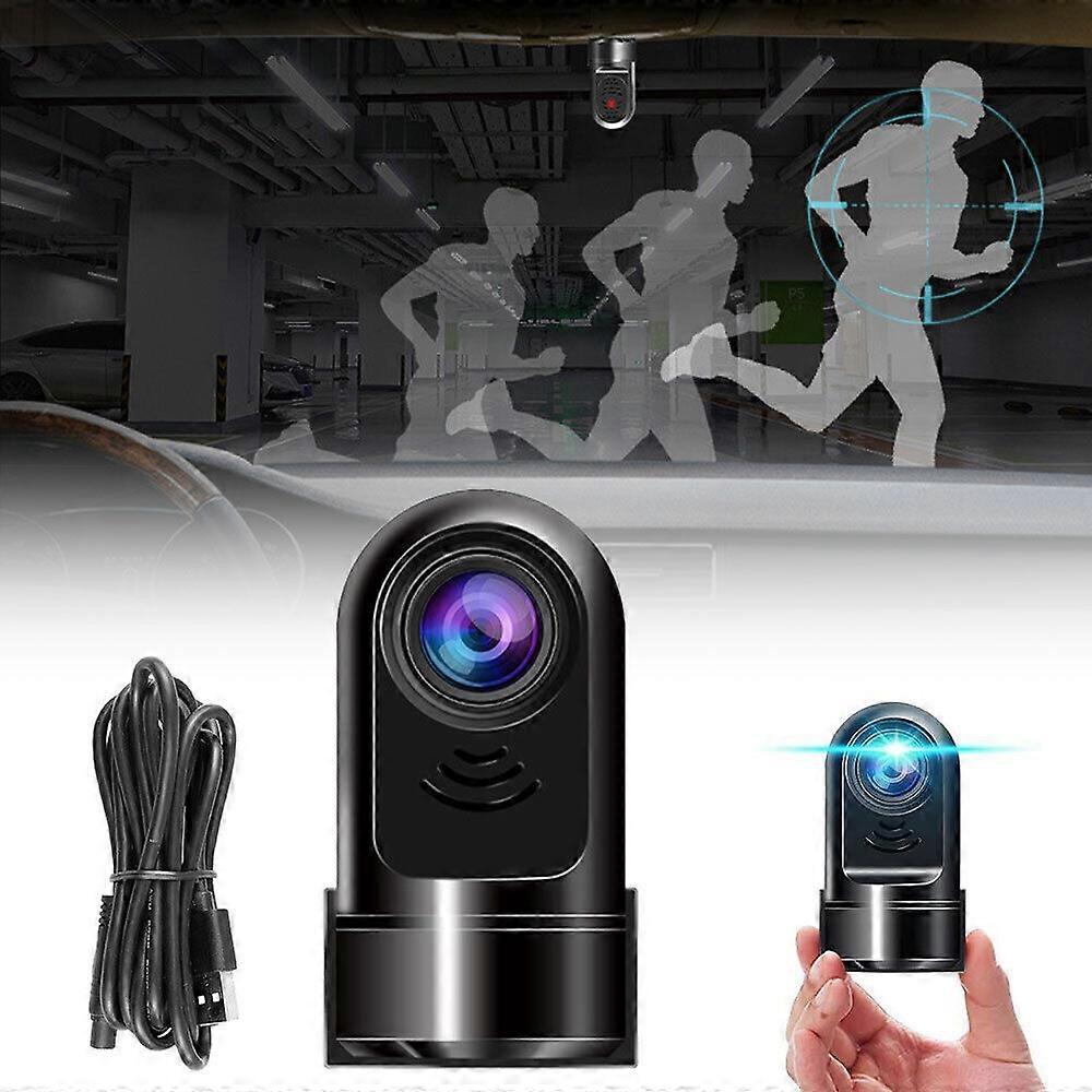 1080P HD 360 Rotating Mini ADAS Dashcam Mini Front Dash Camera for Cars 16/32G,100% New