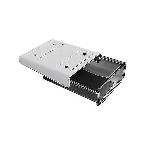 Under Desk Drawer Organizer, Self Adhesive Slide Out Drawer, Pull Out Drawer for Under Table