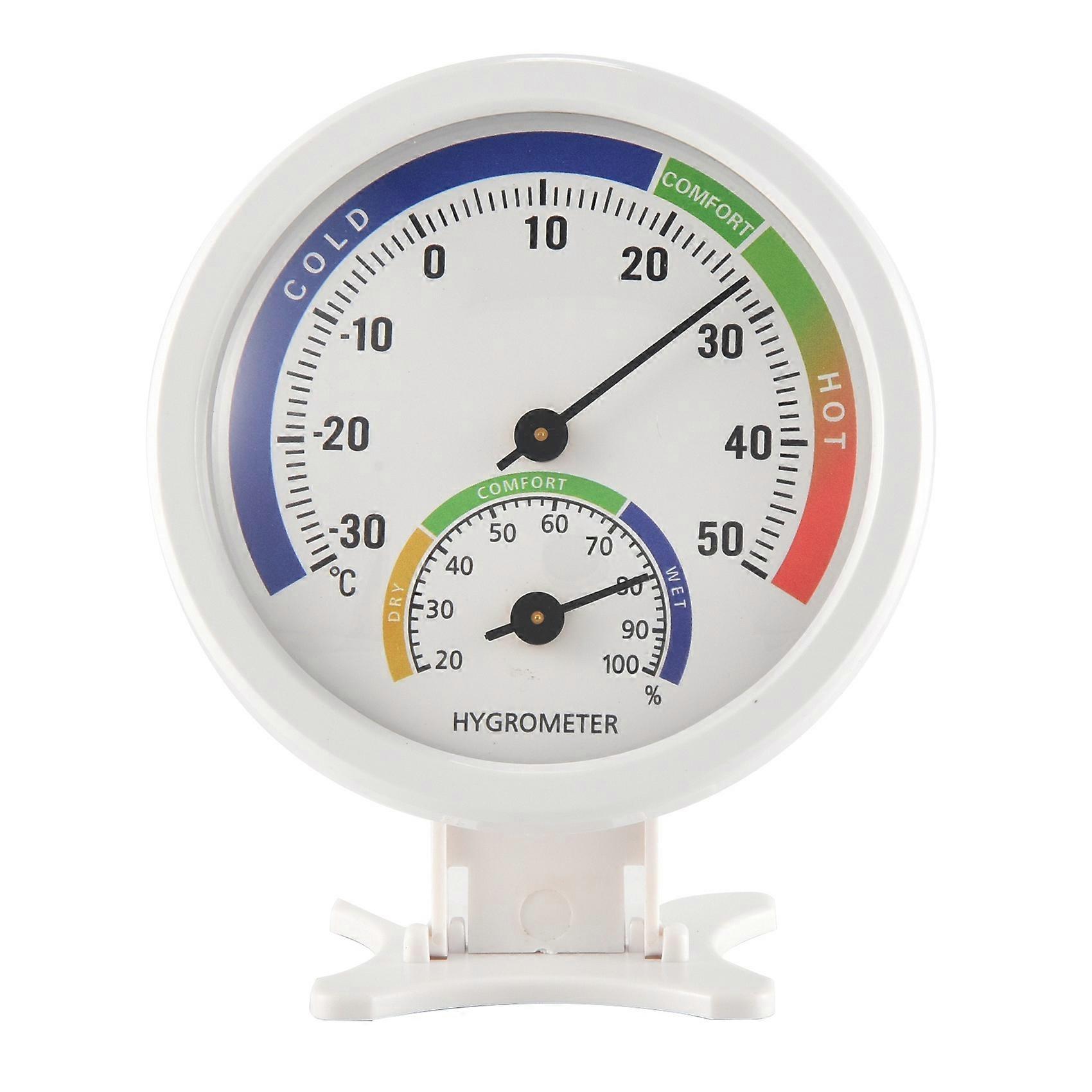 Hygrometer Thermometer Indoor Outdoor Moisture Thermometer 3Inch Humidity Gauge Meter Monitor with