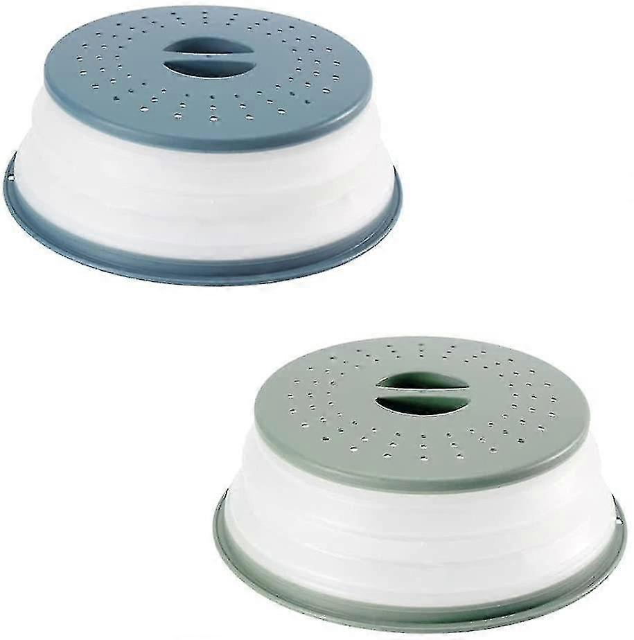 Plastic Microwave Cover, 2 Pieces Microwave Cover, Foldable Microwave Cover