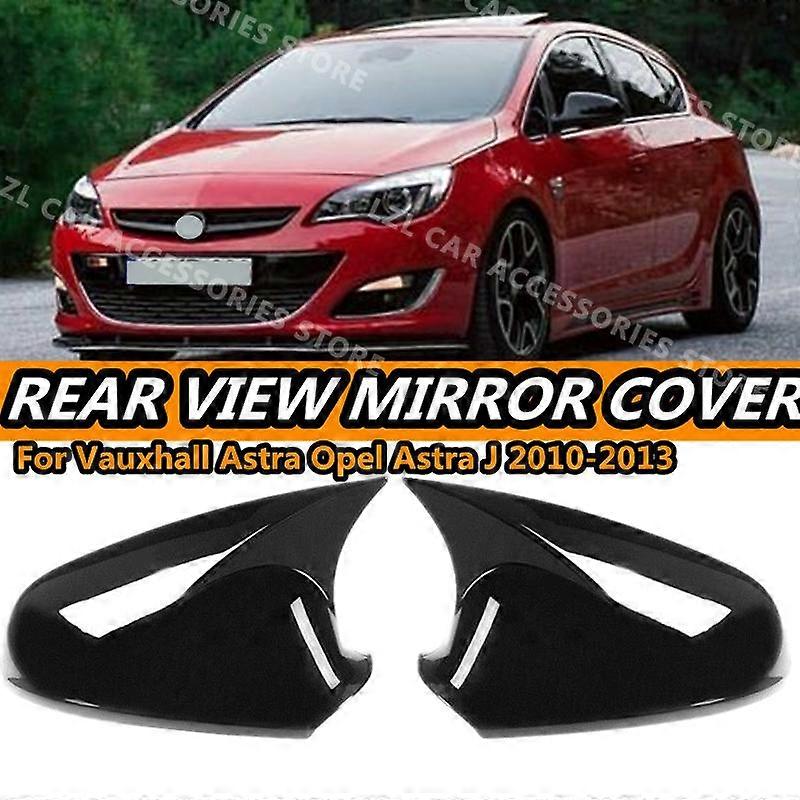 Pair Side Wing Mirror Cover For Vauxhall Astra Opel Astra J MK6 SXI SRI GTC SE 2010-2013 M style Rear View Mirror Cap Cover