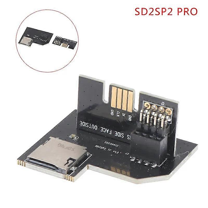 For Gamecube NGC SD2SP2 PRO Adapter SD Load SDL Micro SD Card TF Card Reader Supports TFCard 512GB Sd2sp2 Adapter