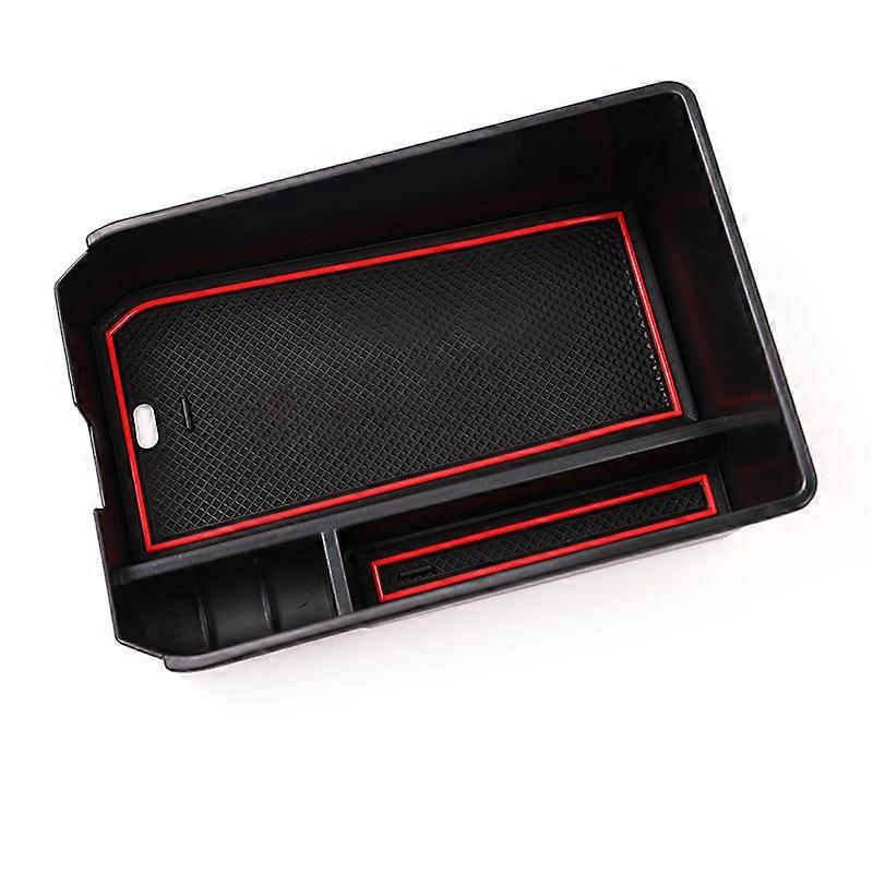 Car Central Armrest Storage Box Stowing Tidying Auto Anti-slip Rubber Accessories For BMW X3 G01 X4 G02 X5 G05 X6 G06 X7 G07