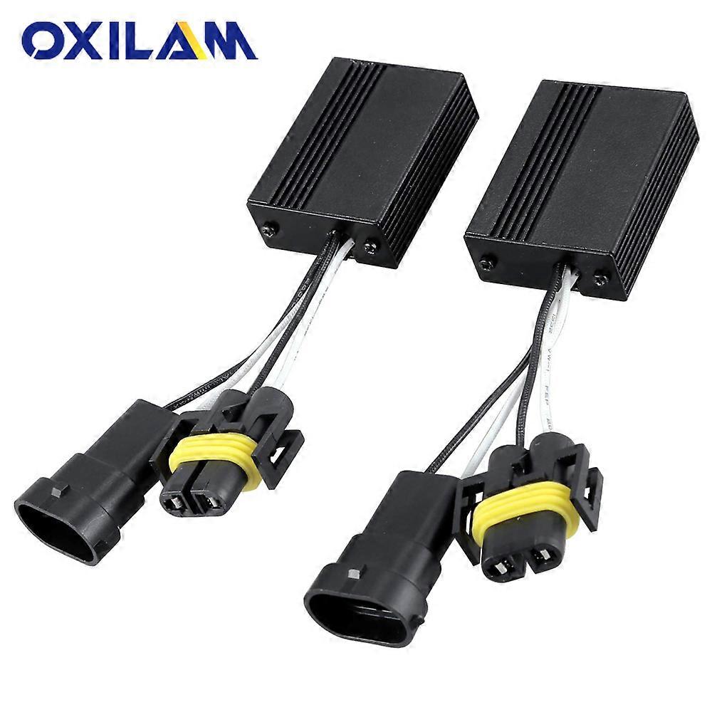 2Pcs H7 H4 H8 H9 H11 H1 9005 HB3 9006 HB4 9012 Canbus Decoder Load Resistor for Car LED Headlight Fog Light Bulbs