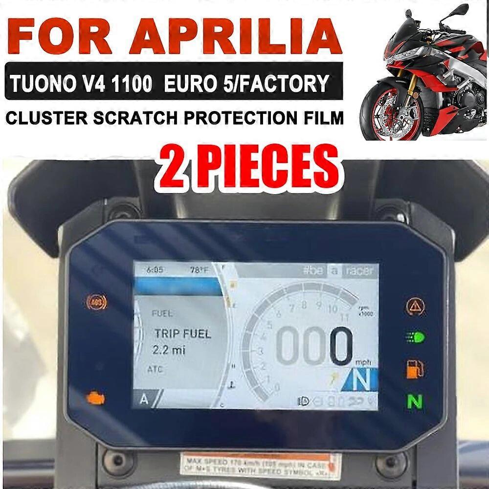interior accessoriesFor Aprilia Tuono V4 1100 Euro 5 Factory 2021 Motorcycle Accessories Scratch Cluster Screen Dashboard Protection Instrument Film