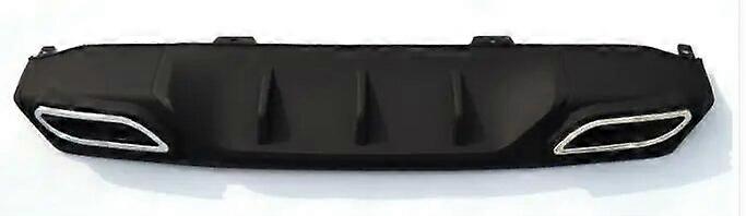 Fit For Honda Civic 2016 2017 Rear Bumper Diffuser Bumpers Lip Protector Guard skid plate Not suitable for hatchbackMotorcycle Neck Braces