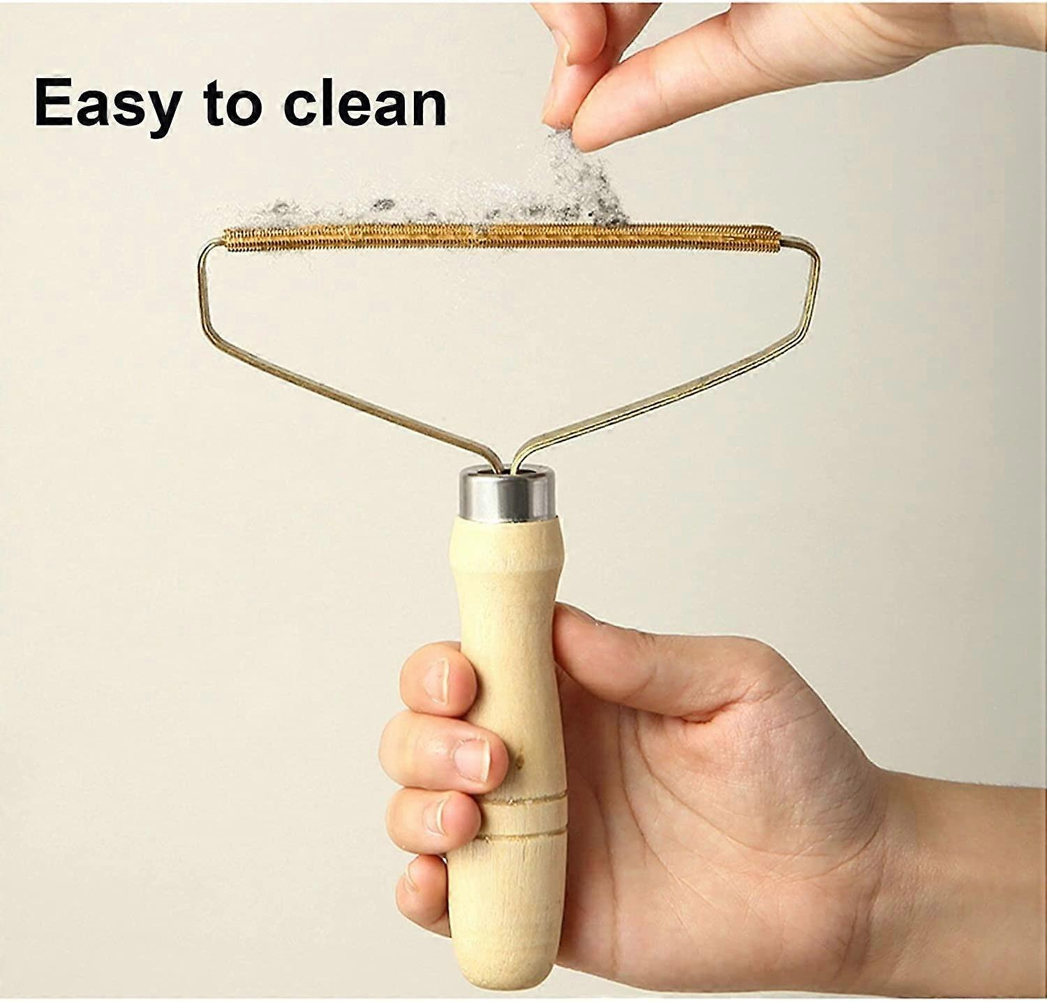 Portable Lint Remover for Carpet Reusable Lint Roller Scraper for Cleaning Pet Hair On Carpets,Sofas,Beds,Blankets,Clothes Lint Removal Pro Tool