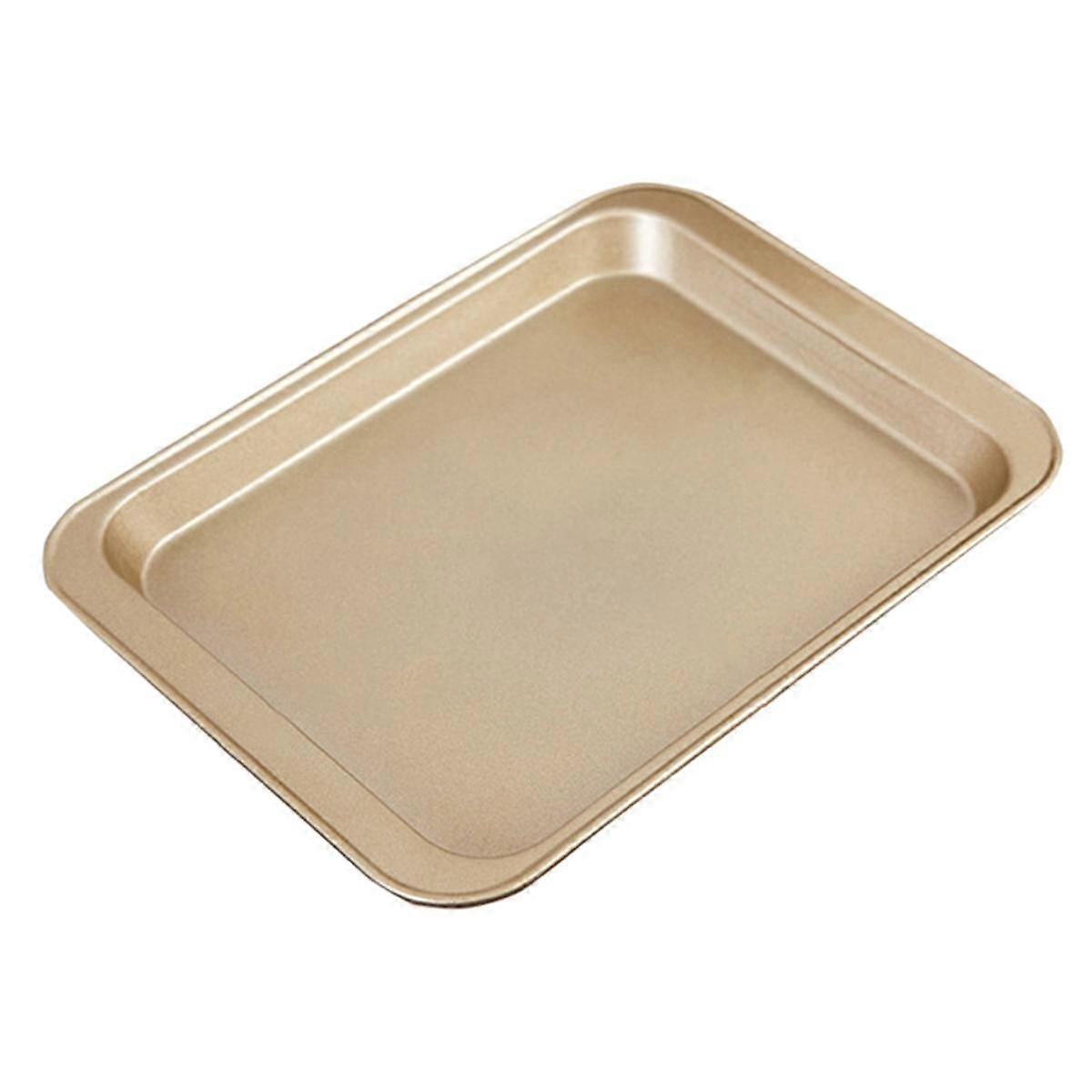 Nonstick Baking Sheet with Extended Handles for ,To Promoted Even Baking, Dishashwer Safe Gold