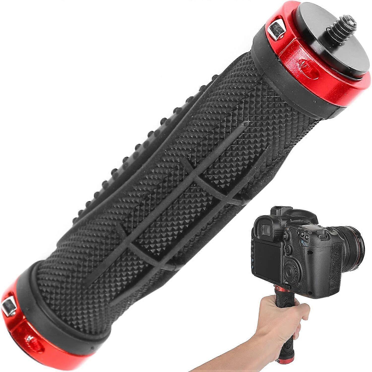 Camera Handle Grip Support Stabilizer with 1/4" Male Screw for Digital Video Camera  Action Camera LED Video Light Smartphone