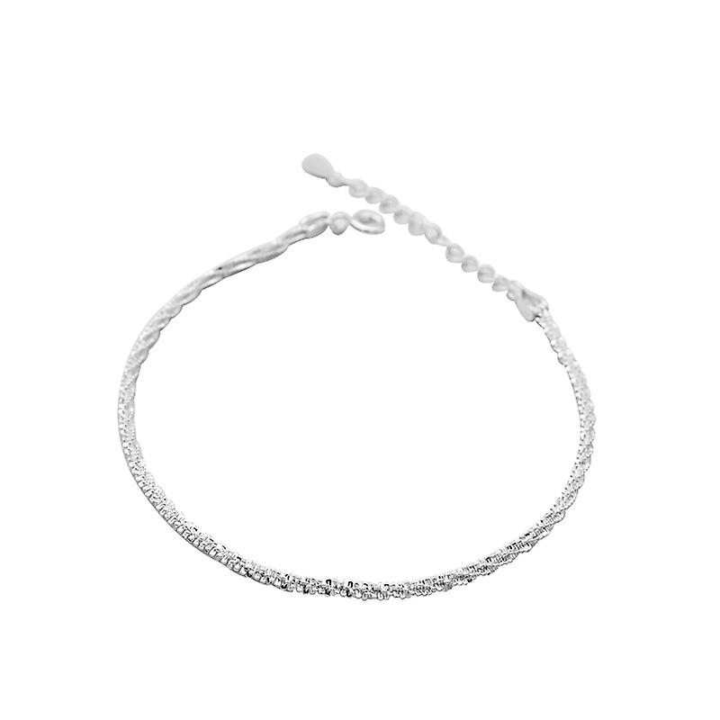 Women's Silver Baby's Breath Bracelet