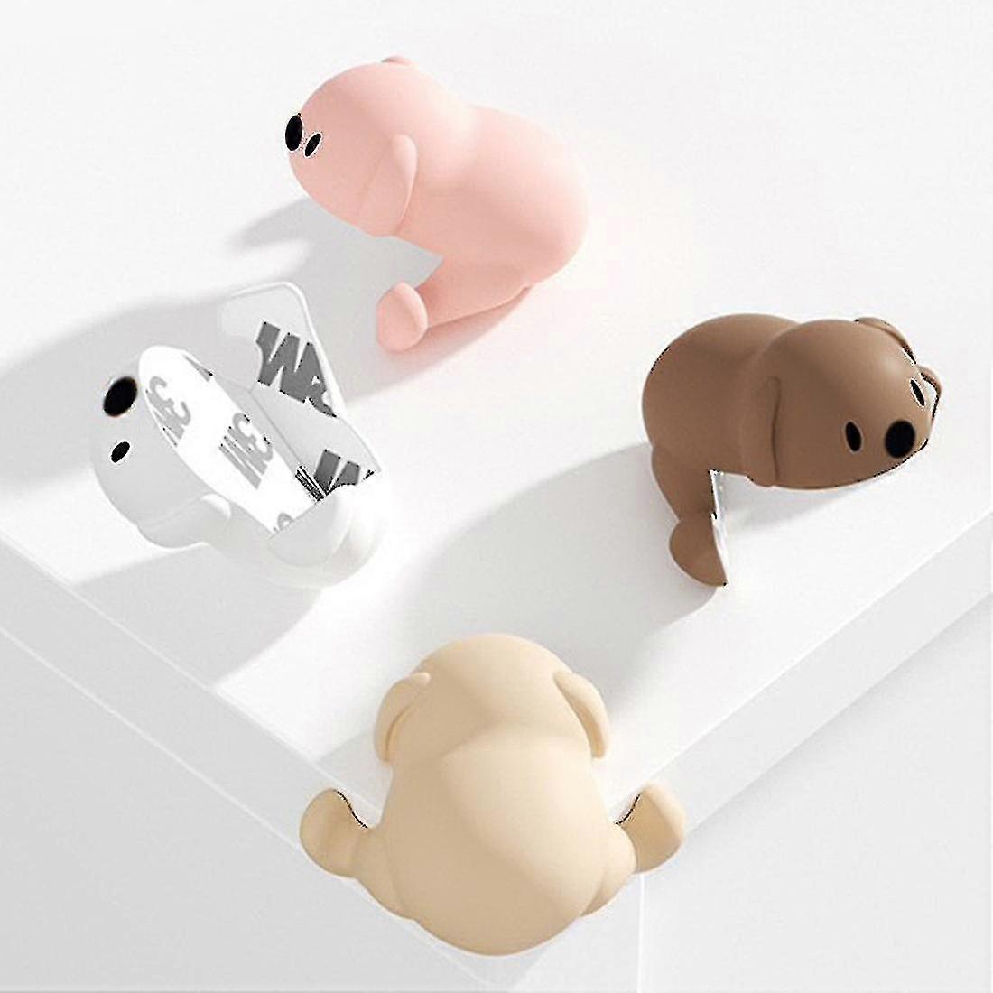 Safety Table Corner, Animal Shape Silicone Table Corner Protector Cartoon Anti-collision Corner Children's Anti-collision -d