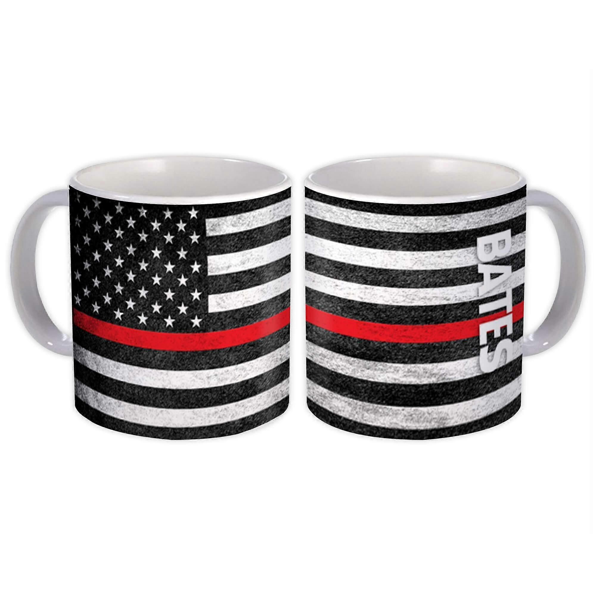 Gift Mug: BATES Family Name American