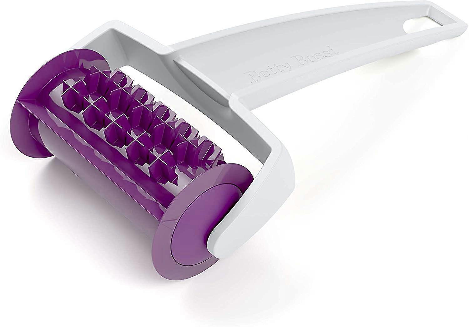 Rolling Pin Roller for Making Breadsticks, Aperitif Sticks and Homemade Amuse-bouches (Purple)