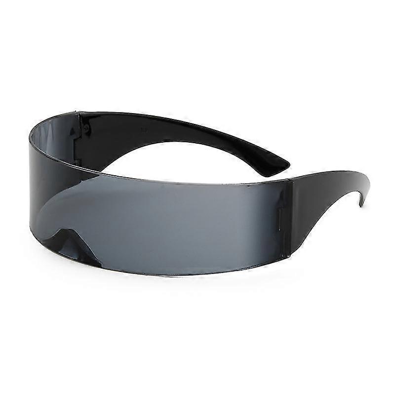 Futuristic Shield Sunglasses Monoblock Cyclops 100% Uv400-MXBC