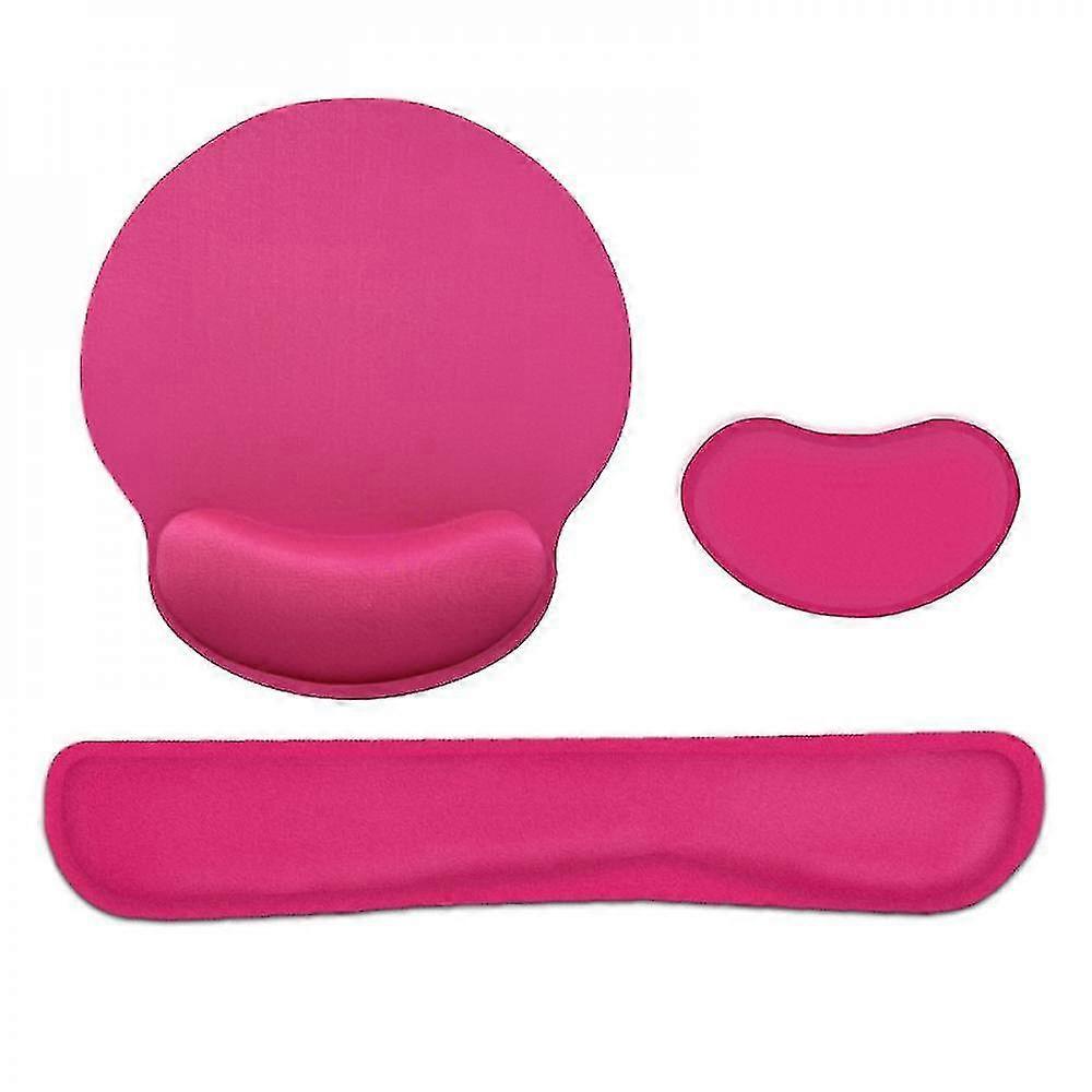 Memory Foam Keyboard Wrist Rest Mouse Pad Mouse Wrist Rest Support Set-MXBC
