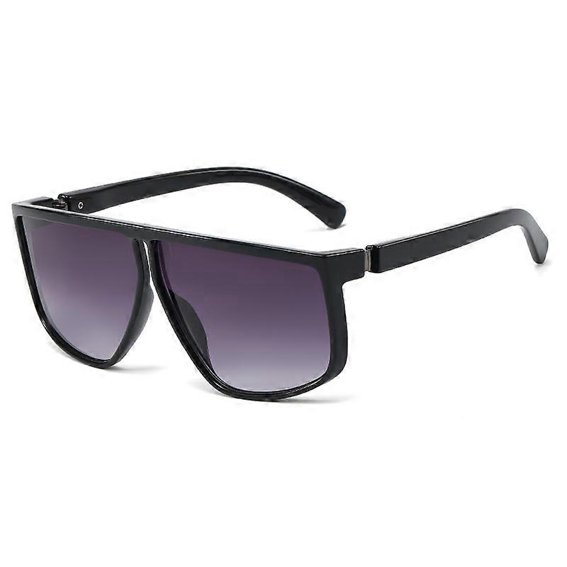 CRIXALIS Oversized Square Sunglasses For Men Marca Anti Glare Driving Sun Glasses Mulheres Moda Flat Top Óculos Masculino UV400