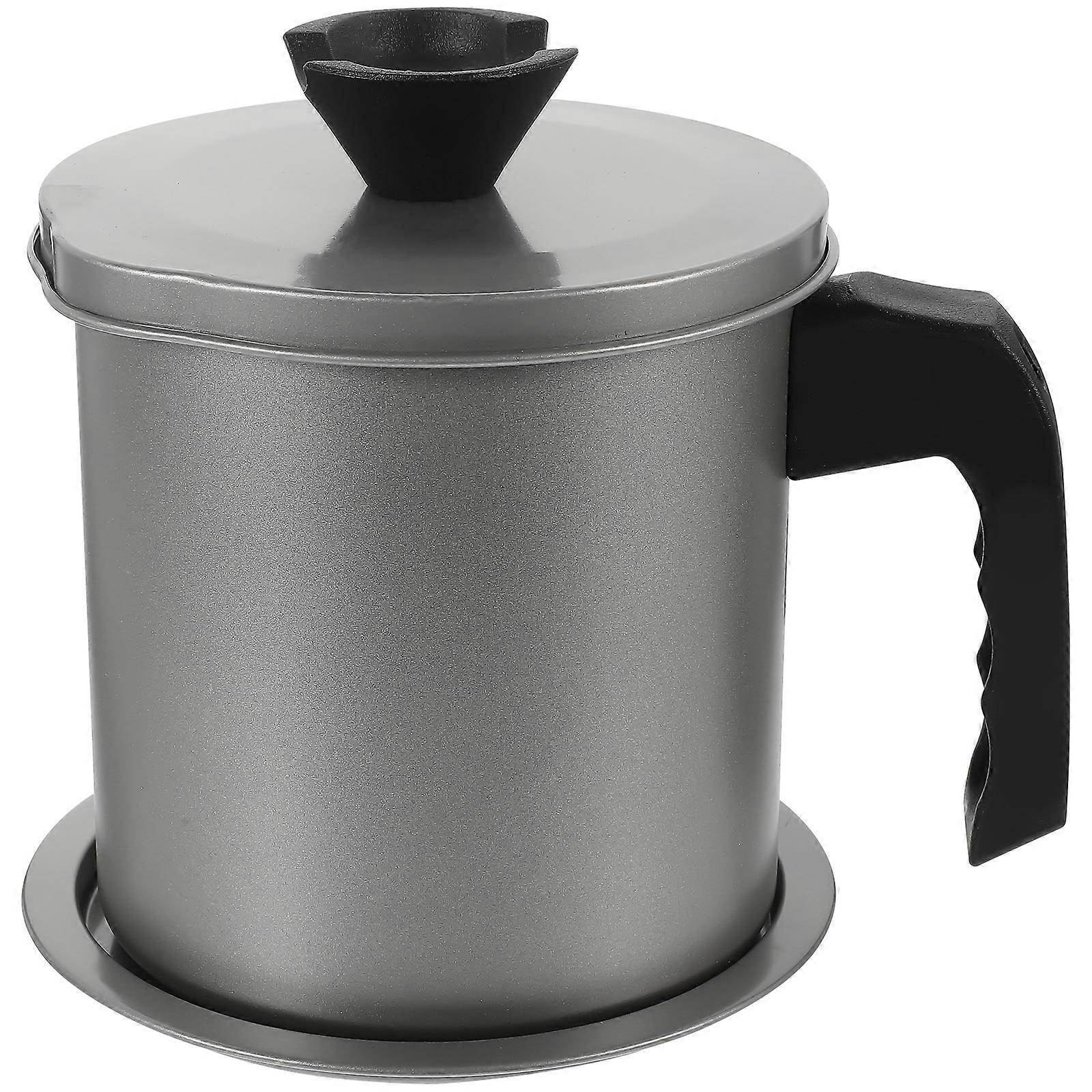 Lip Gloss Containers Oil Filter Container Grease Keeper Strainer Grease Pot Kitchen Grease Can Strainer