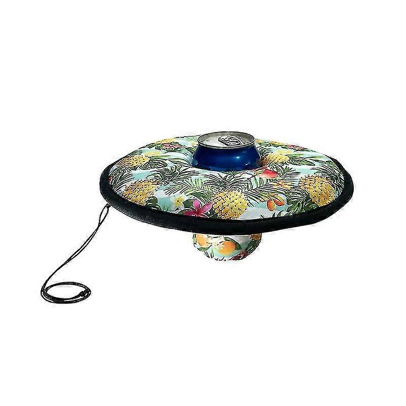 Flytande dryckeshållare i neopren för poolfester