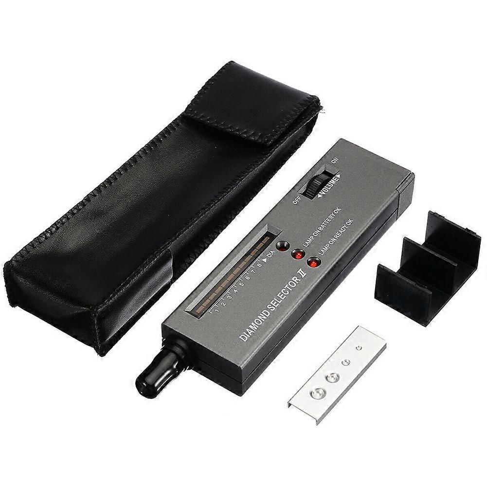 Portable High Accuracy LED Diamond Gem Tester Checker Selector Jeweler Tool JIKAIX