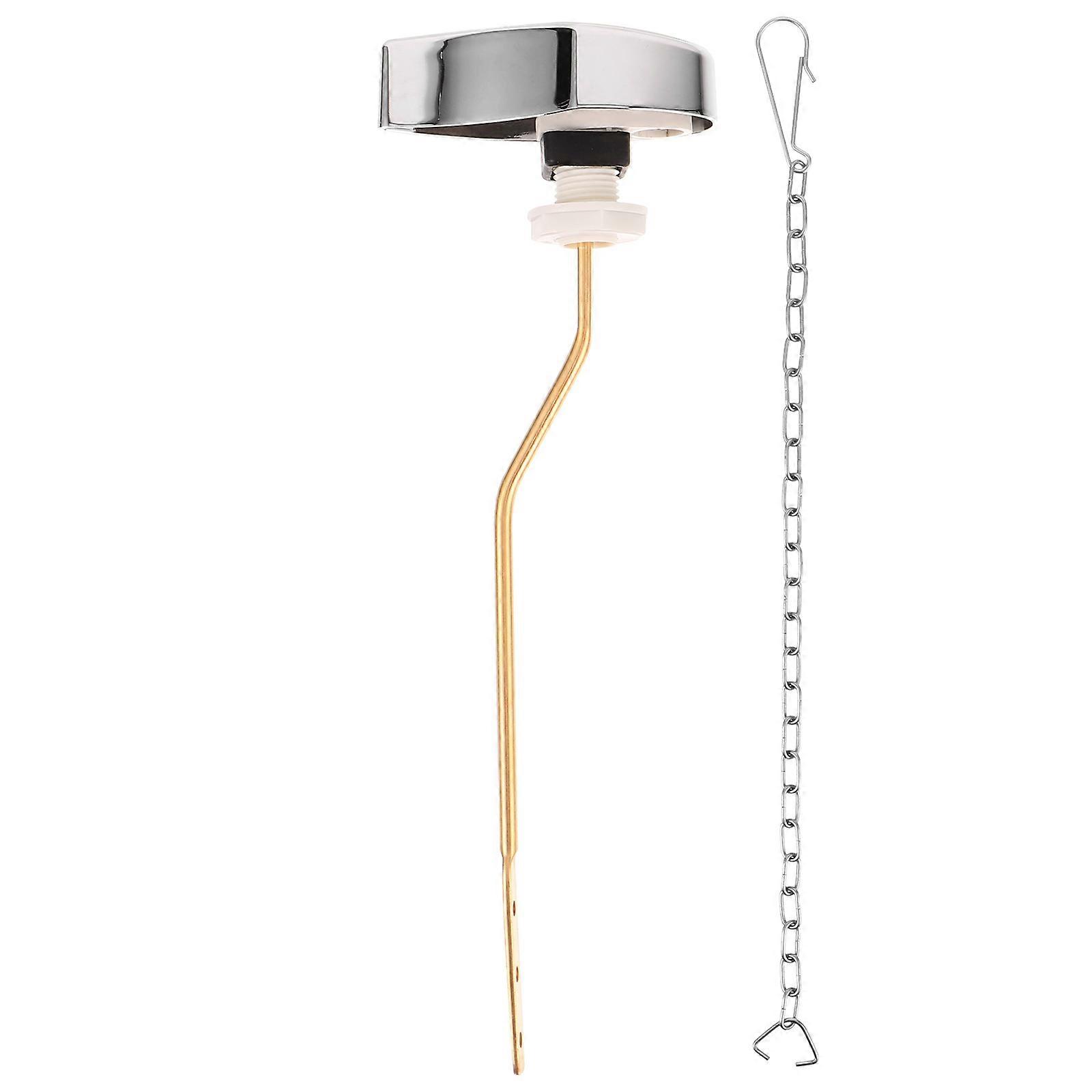 WC-kahva Sivulle asennettu kaareva wc-säiliön vipu Vaihto WC-osa WC-syöttö