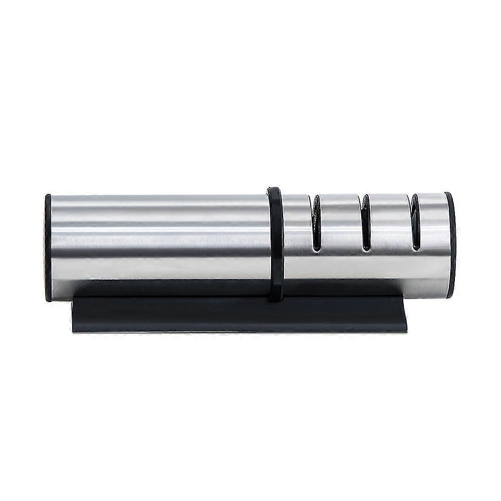 Kitchen Knife Sharpener, Multifunctional Cindrical Sharpener Home Tungsten Steel Diamond Stone Quick Knife Sharpening Fruit Sharpening