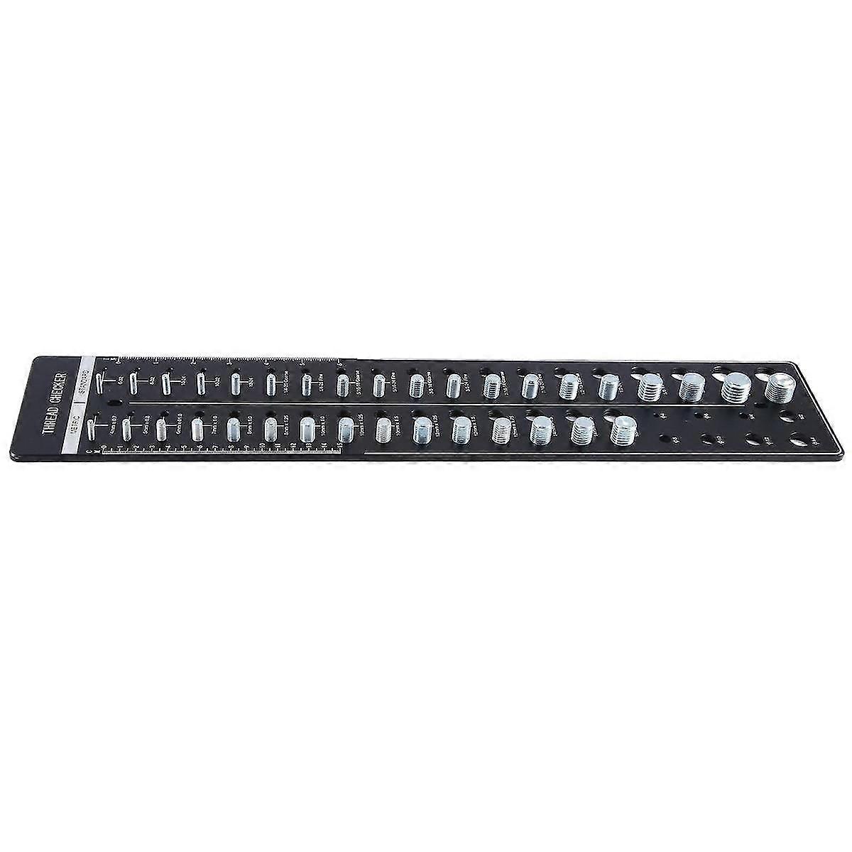 34 Nut And Bolt , Bolt Size And Thread Gauge Standard And Metric With 19 Standard 15 Metric Bolt